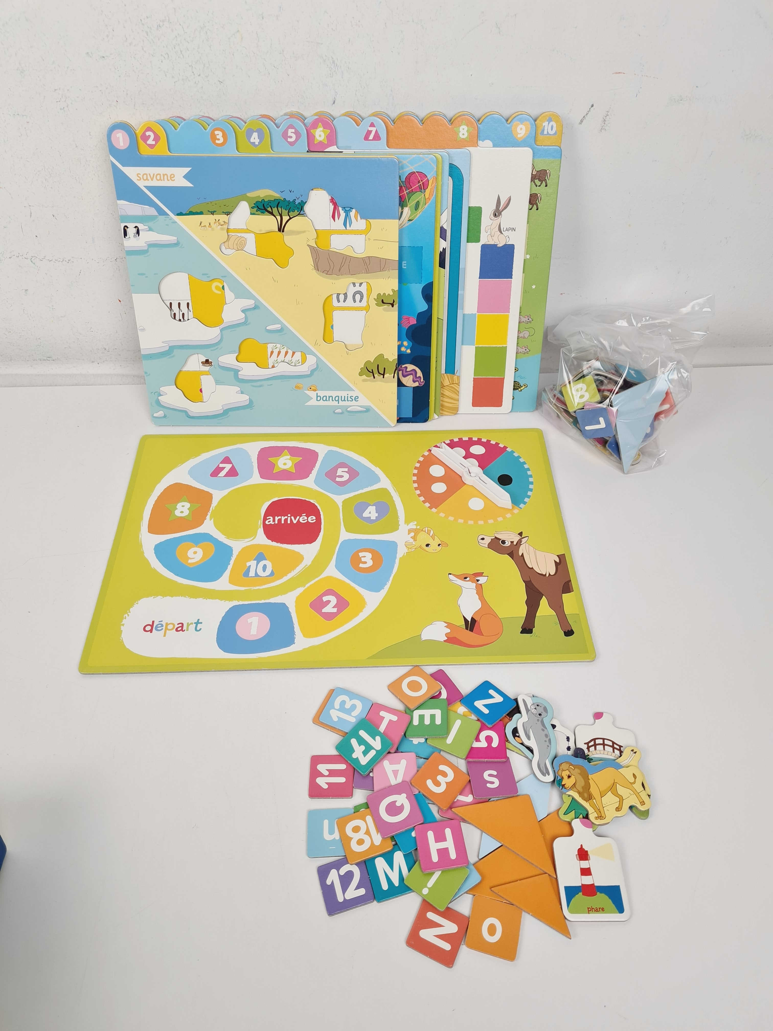 Jeu de pédagogique - Mes jeux de Grande Section - Ravensburger - 5 ans + Bon état - Vue 2 - 